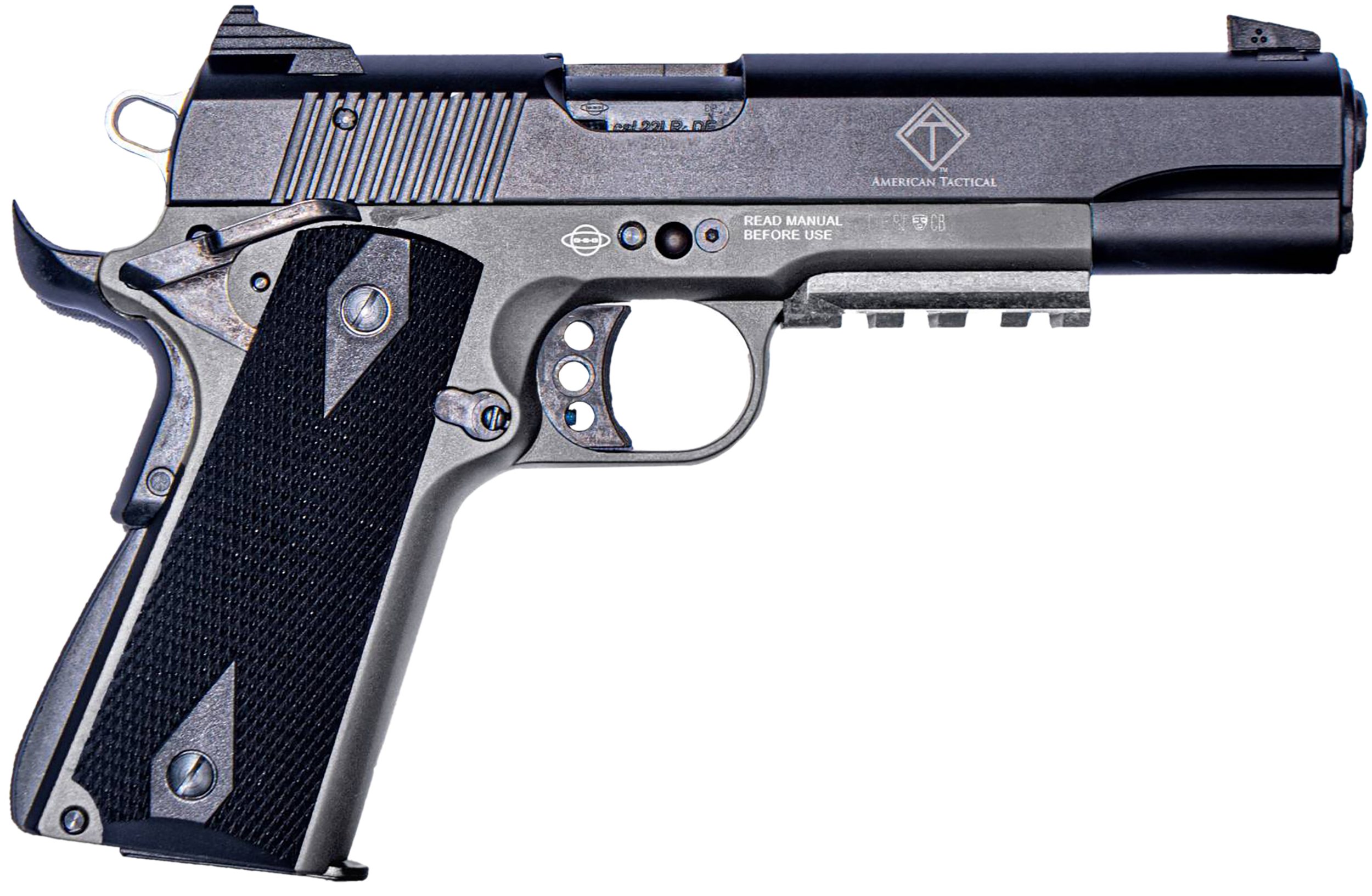 American Tactical GSG 1911, .22 LR, 5.00" Barrel, 10 Rds, Black Parkerized-img-0