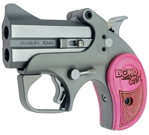 Bond Arms Roughneck Girl, .357Mag-.38Spl, 2.5" Barrel, 2 Rds, Matte Stai...-img-0