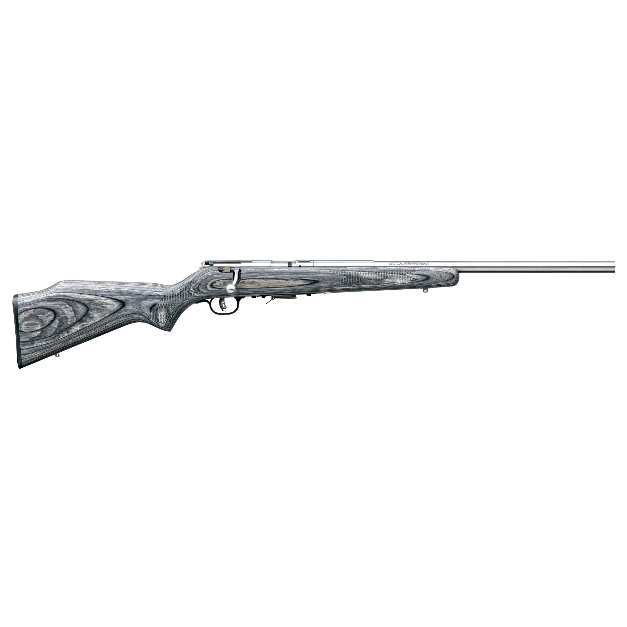 Savage Arms, 93R17BVSS, .17 HMR, 21.00" Barrel, 5 Rds, Satin Stainless-img-0