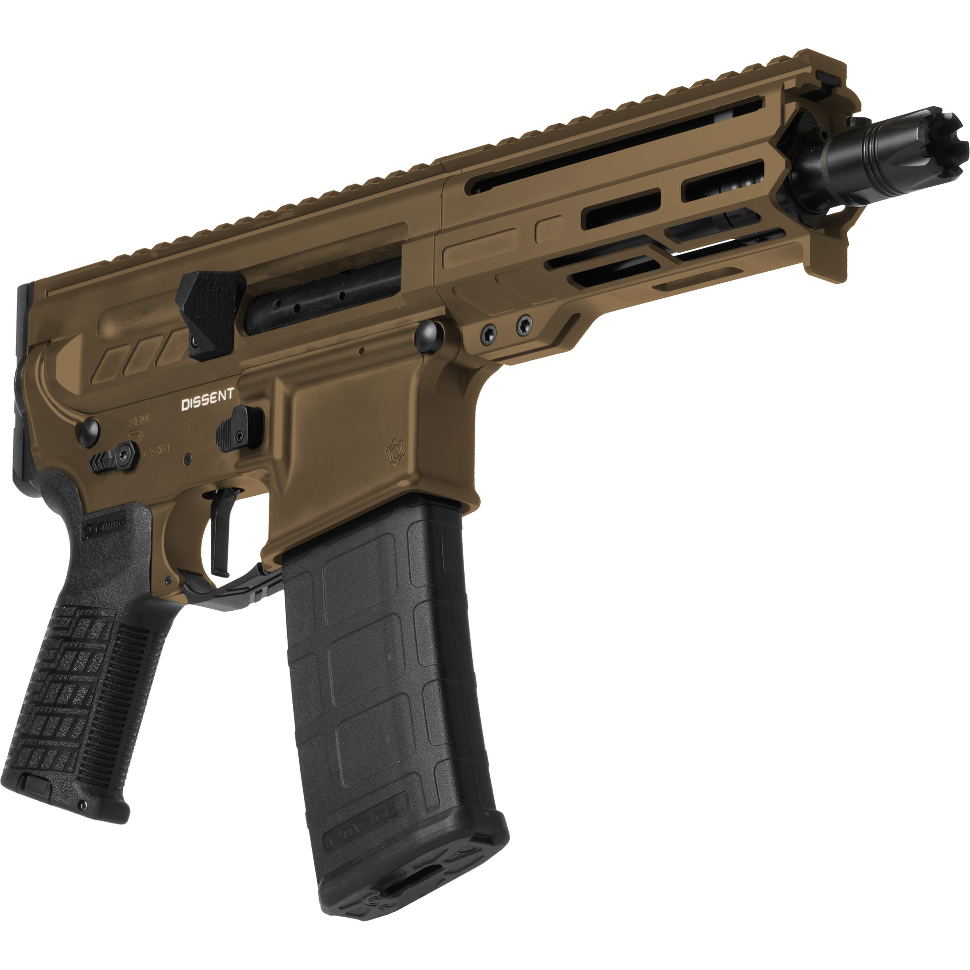 CMMG DISSENT MK4, 300 BLK, 6.50" Barrel, 30 Rds, Midnight Bronze-img-2