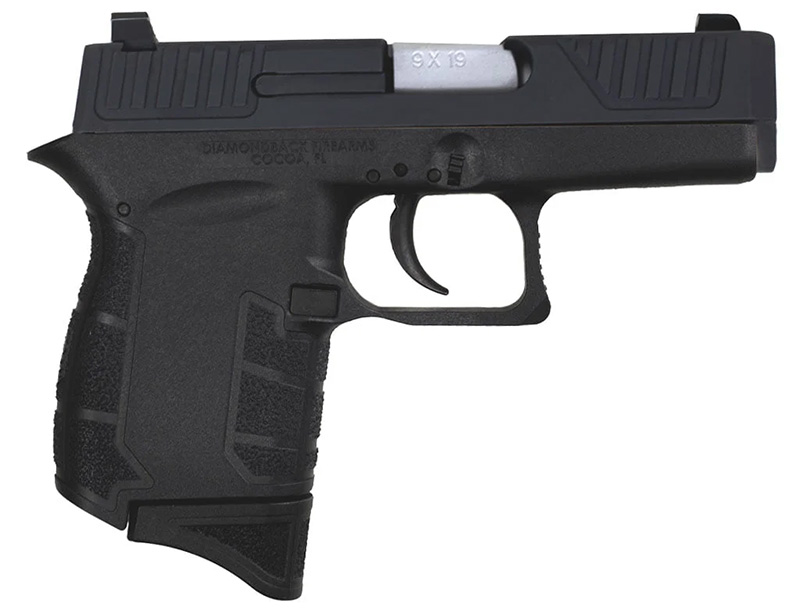 Diamondback DB9 GenIV, 9MM, 3.1" Barrel, 6 Rds, Black-img-0