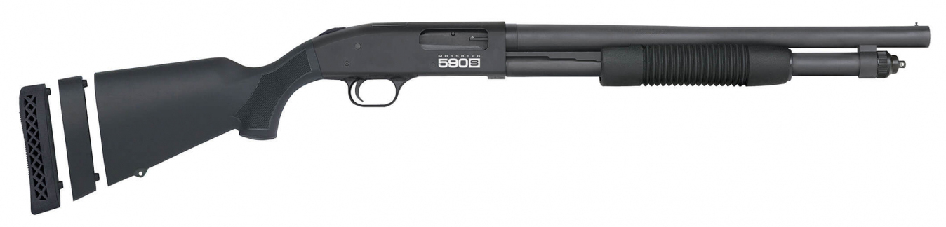 Mossberg Super Bantam, 12GA, 18.5" Barrel, 9 Rds, Black-img-0