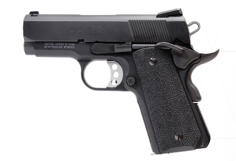 Smith & Wesson PC 1911, 9MM, 3.00" Barrel, 8 Rds, Black-img-0