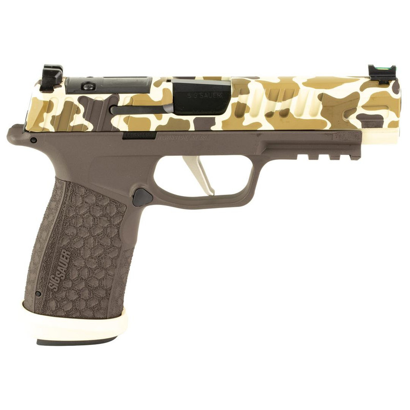 Sig Sauer P365 Fuse Custom, 9MM, 4.30" Barrel, 21 RDs, Duck Camo-img-1