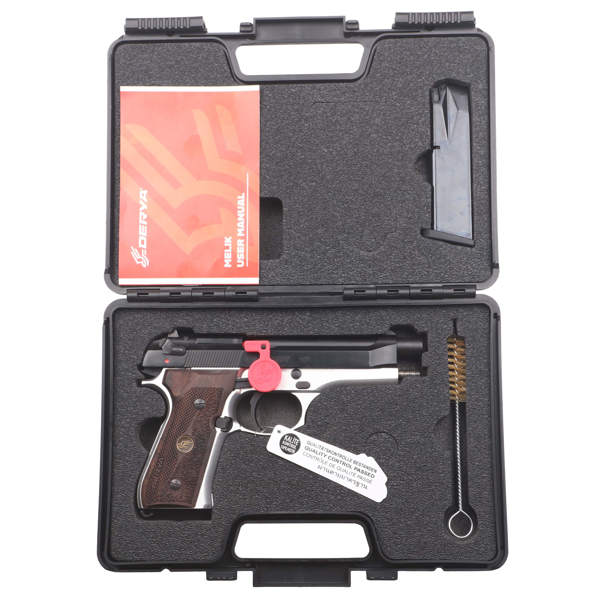 Derya melik 9mm 4.9" 17rd two tone-img-0