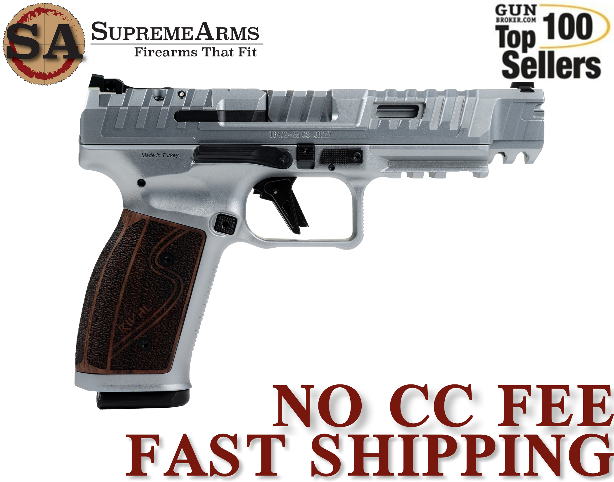 CANIK SFX Rival-S 9MM Pistol HG7010CR-N|787450960732-img-0