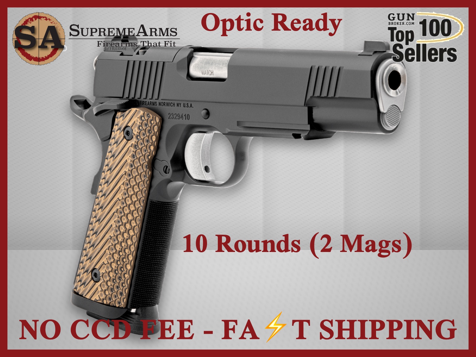 Dan Wesson Specialist 9MM Pistol 01796|806703017969-img-0