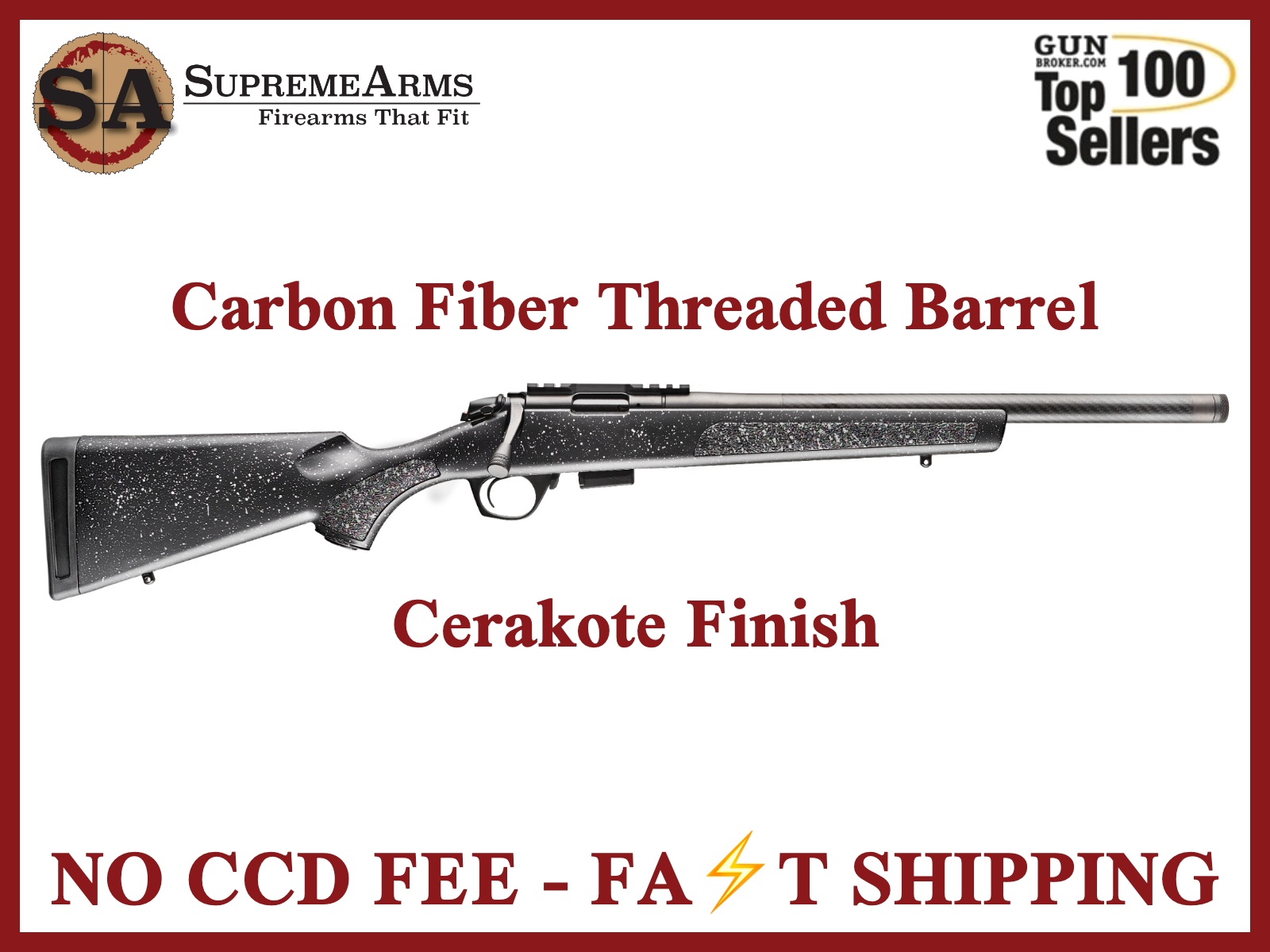Bergara BMR 22 WMR Rifle BMR004|043125110117-img-0