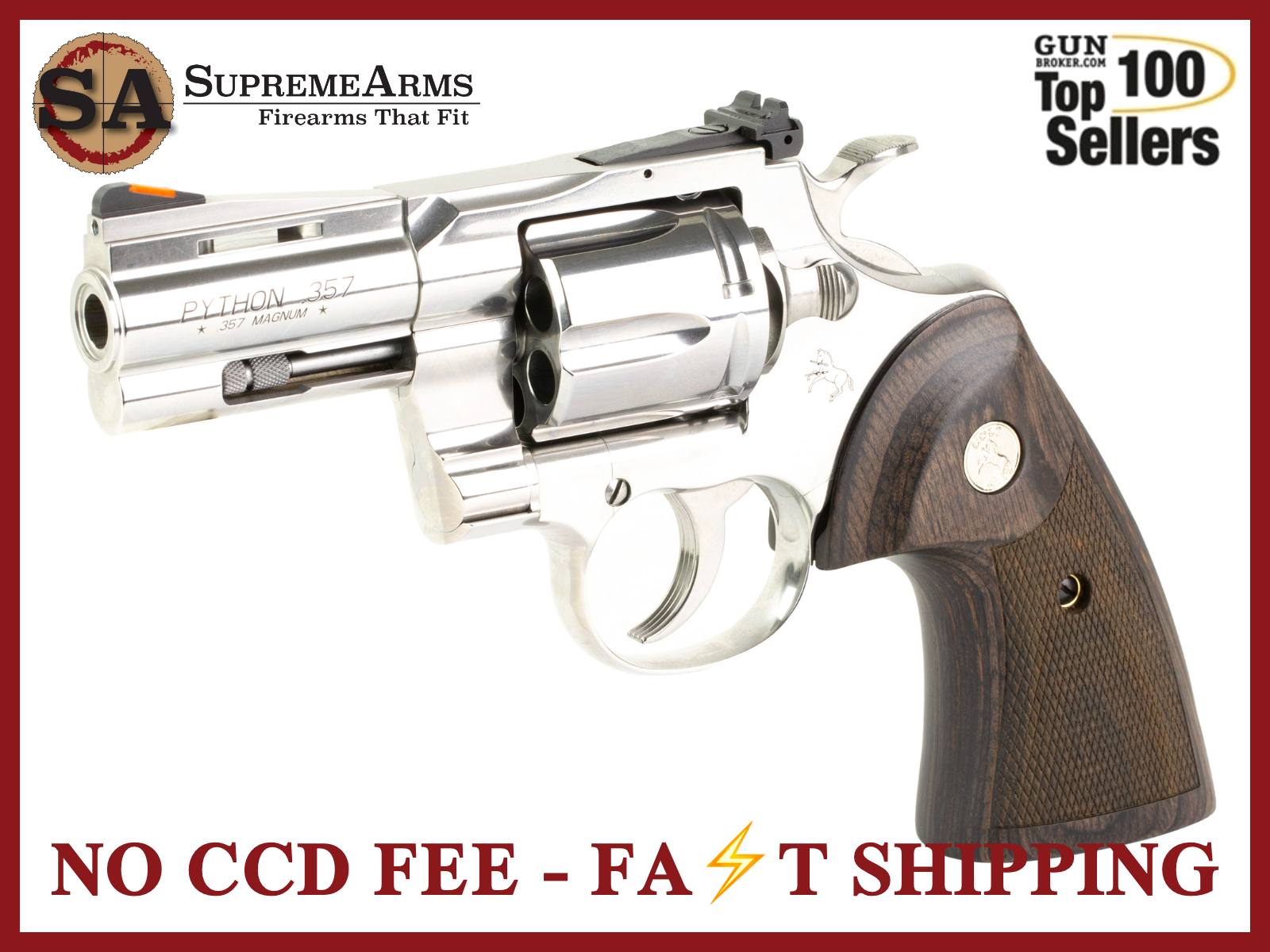 Colt Python 357 Magnum - Revolvers at GunBroker.com : 1130074752