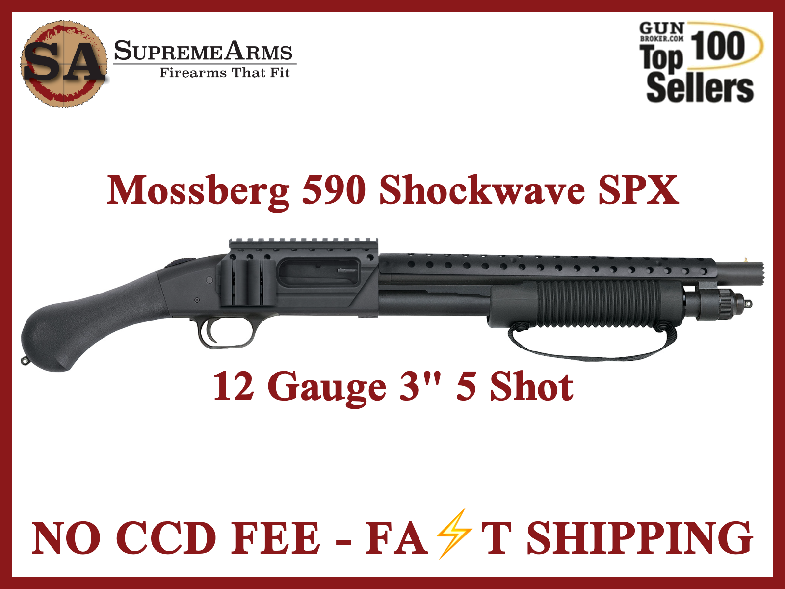 Mossberg 590 Shockwave Spx 12 Gauge-img-0