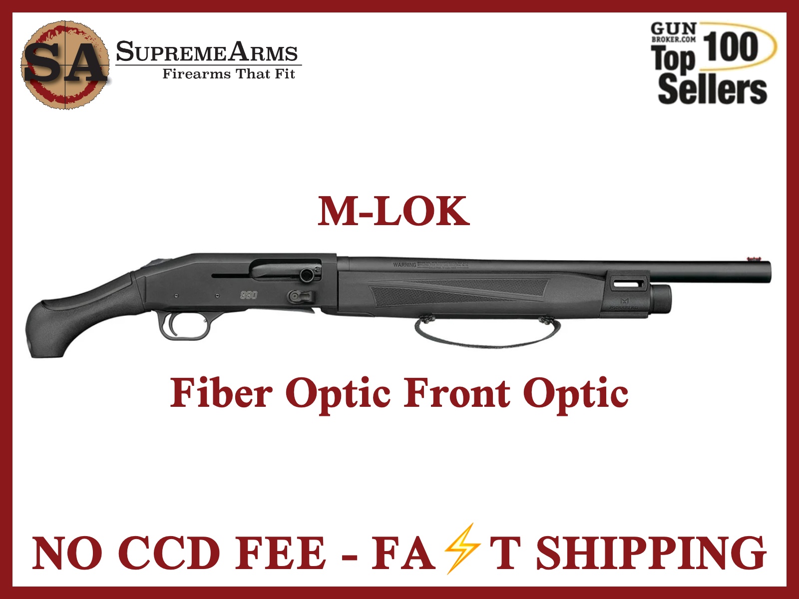 Mossberg 990 Aftershock 12 Gauge 3" Pistol 83002|015813830027-img-0