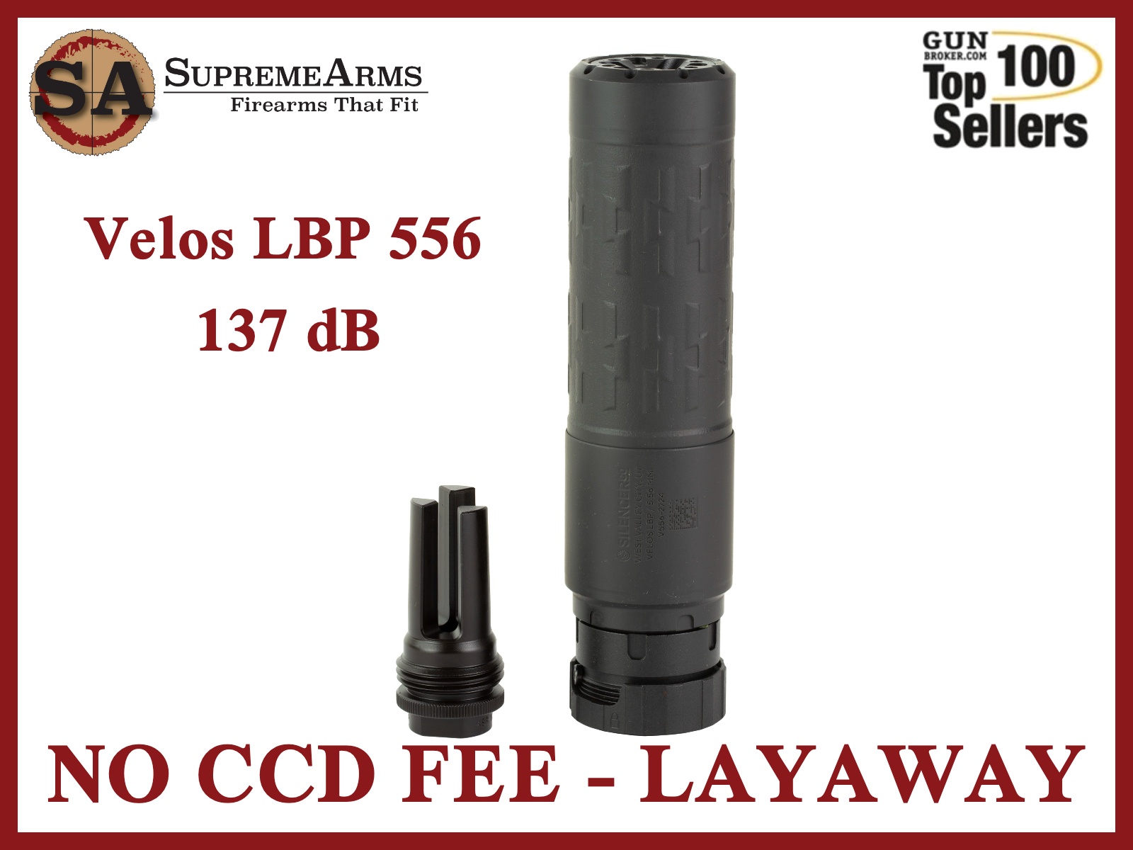 SilencerCo Velos 556NATO SU5059|816413028216-img-0