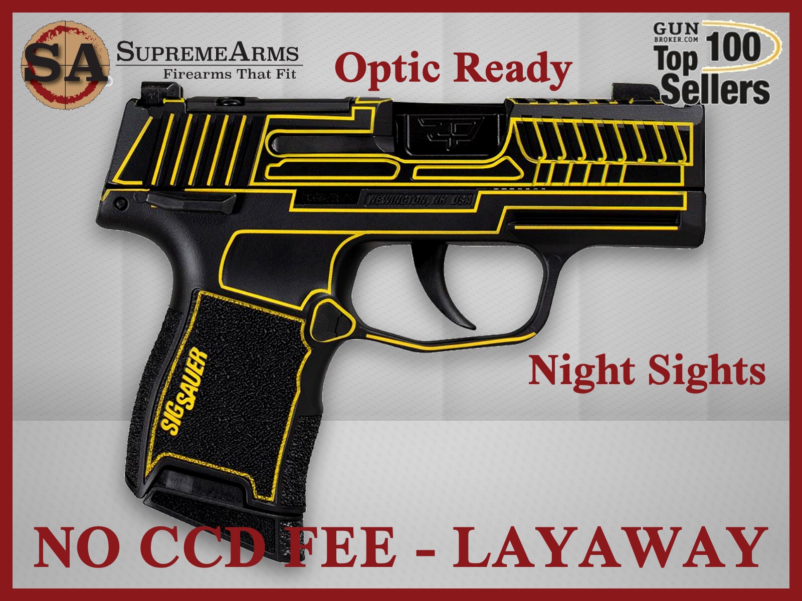 Sig Sauer P365 9MM Pistol 365-9-BXR3P-MS MODOLYE|757106323822-img-0