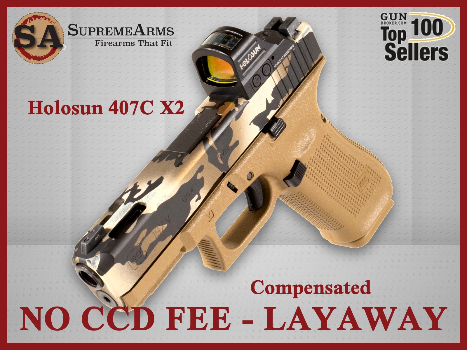 Glock 19X V 9MM Pistol UV1950703X|757106326533-img-0