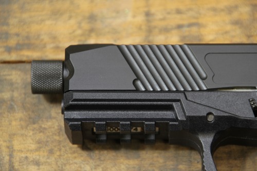 4.5" 15rd optics cut blackadams arms aa-19 pistol 9mm-img-3