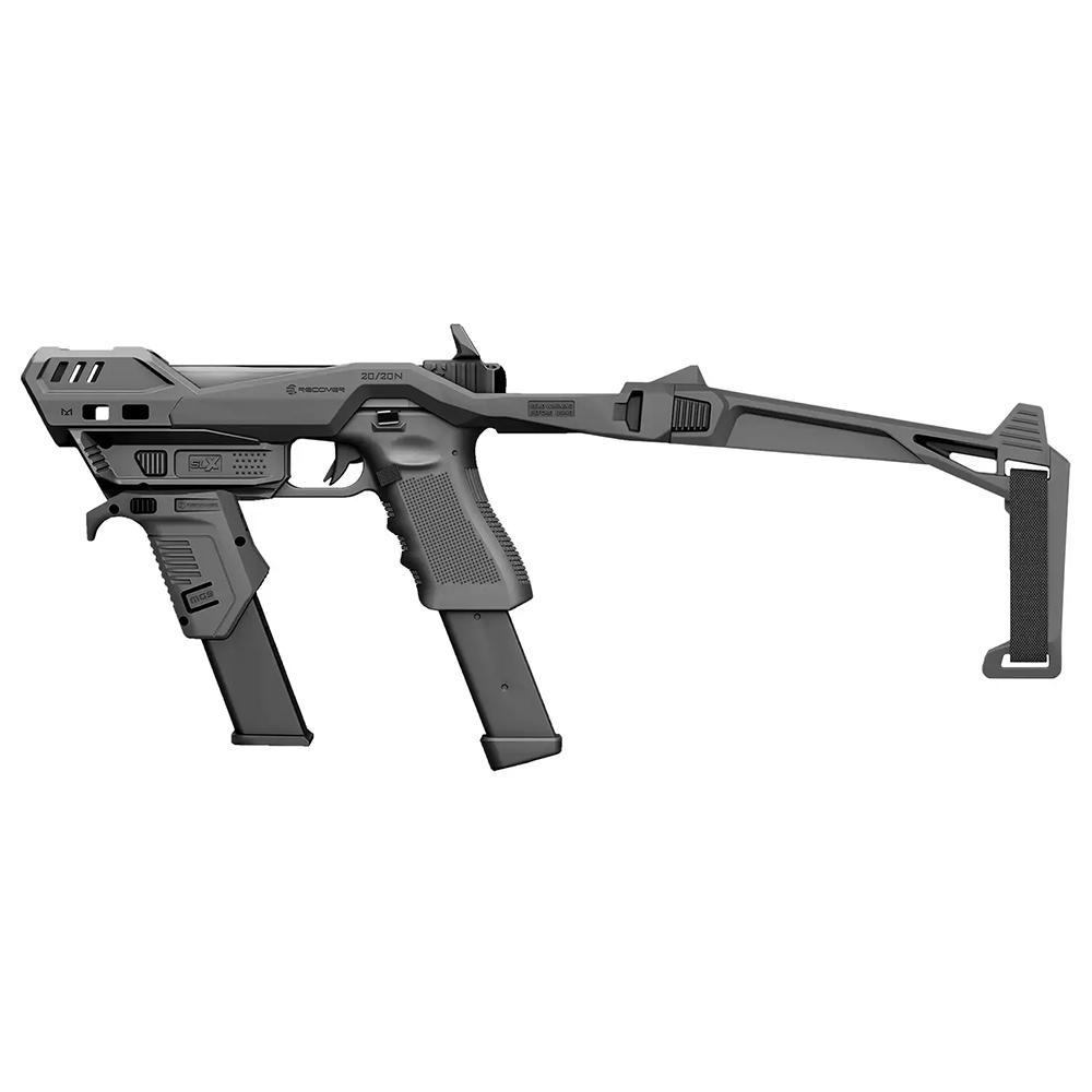 Recover tactical 20-20n stabilizer kit with brace black-img-0