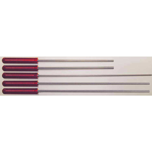 Micro-polished stainless steel cleaning rod - 42" rifle, .22-.26 caliber-img-0
