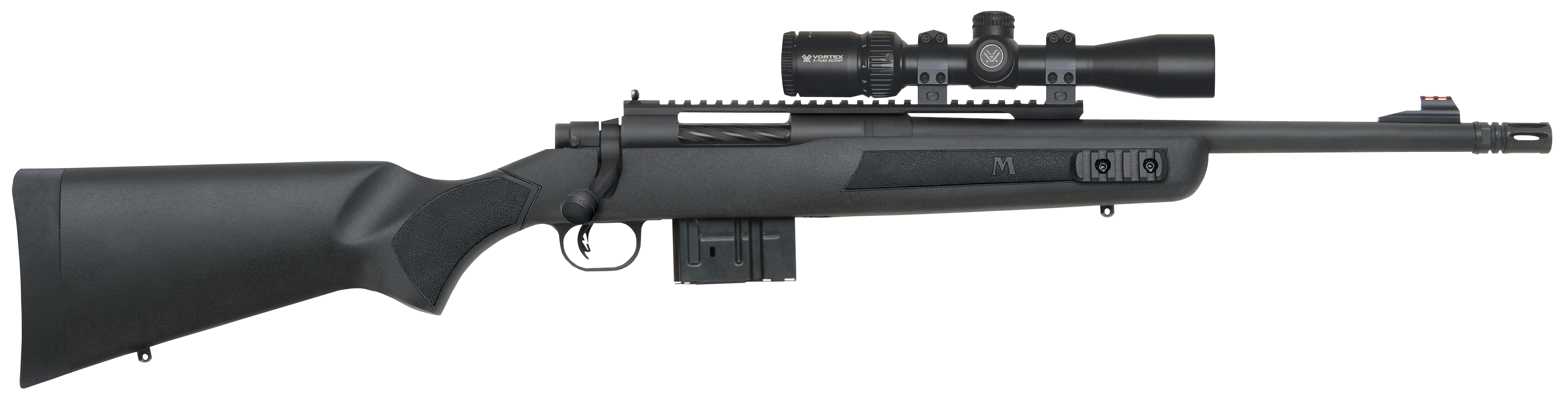Mossberg 27793 mvp scout 7.62x51mm nato 16.25" 10+1 matte blued black ri...-img-0
