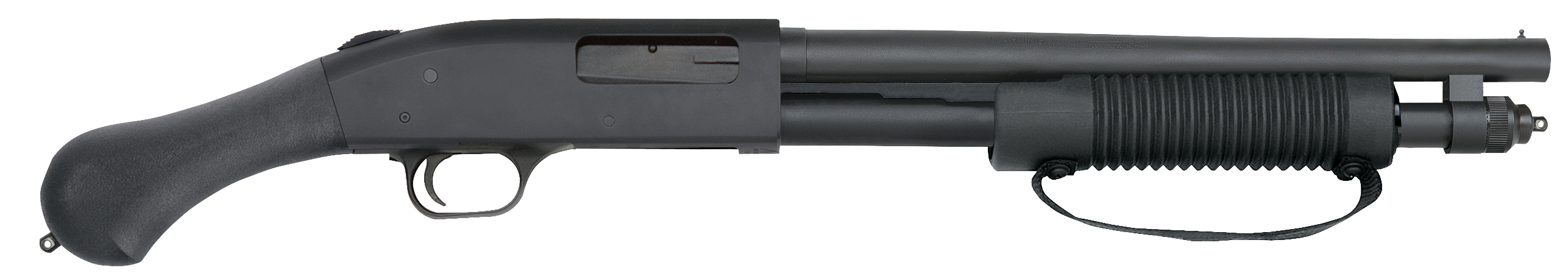 Mossberg 50657 590 shockwave 20 gauge pump 3" 5+1 14.38" matte blued hea...-img-0