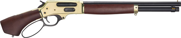 Henry h18 brass axe 410 bore 15.14" invector choke walnut-img-1