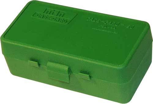 Mtm ammo box 44rm-41rm-45lc 50-rounds flip top style green-img-1