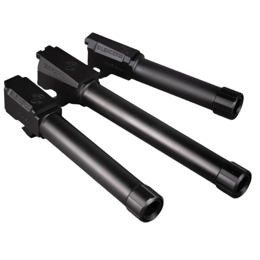 Silencerco threaded barrel for beretta 92fs-m9 9mm luger 1-2x28 5.3" black-img-0