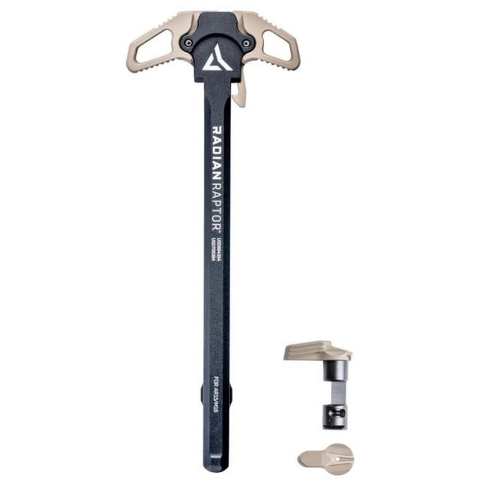 Radian weapons combo raptor ar-15 charging handle fde ambi and talon 45-...-img-0