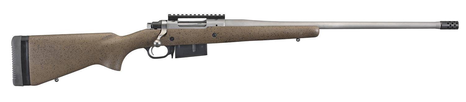 Ruger hawkeye long range hunter 6.5 creedmoor 5rd magazine 22" barrel bl...-img-0
