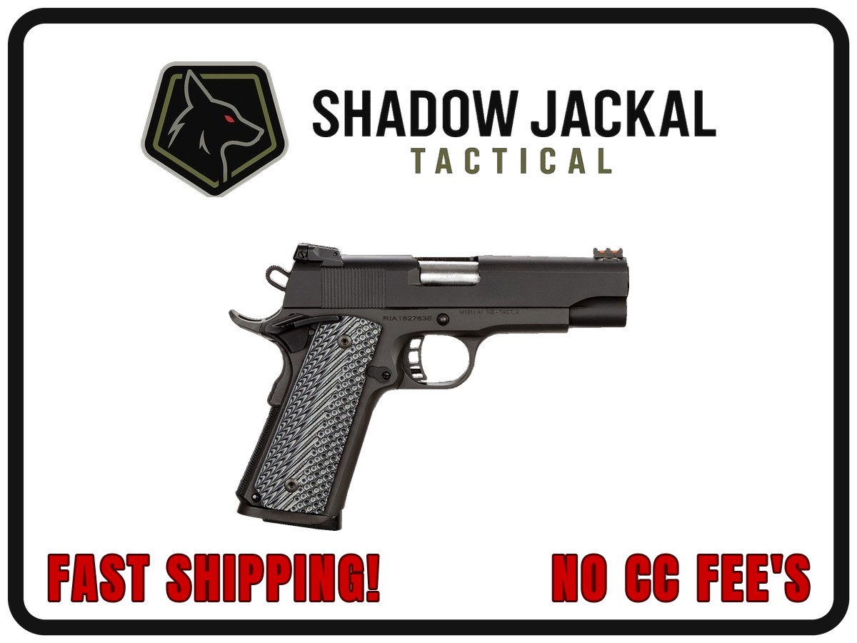 Rock island armory m1911-a1 tactical ii 8rd 45 acp 4.25in 4806015514879-img-0