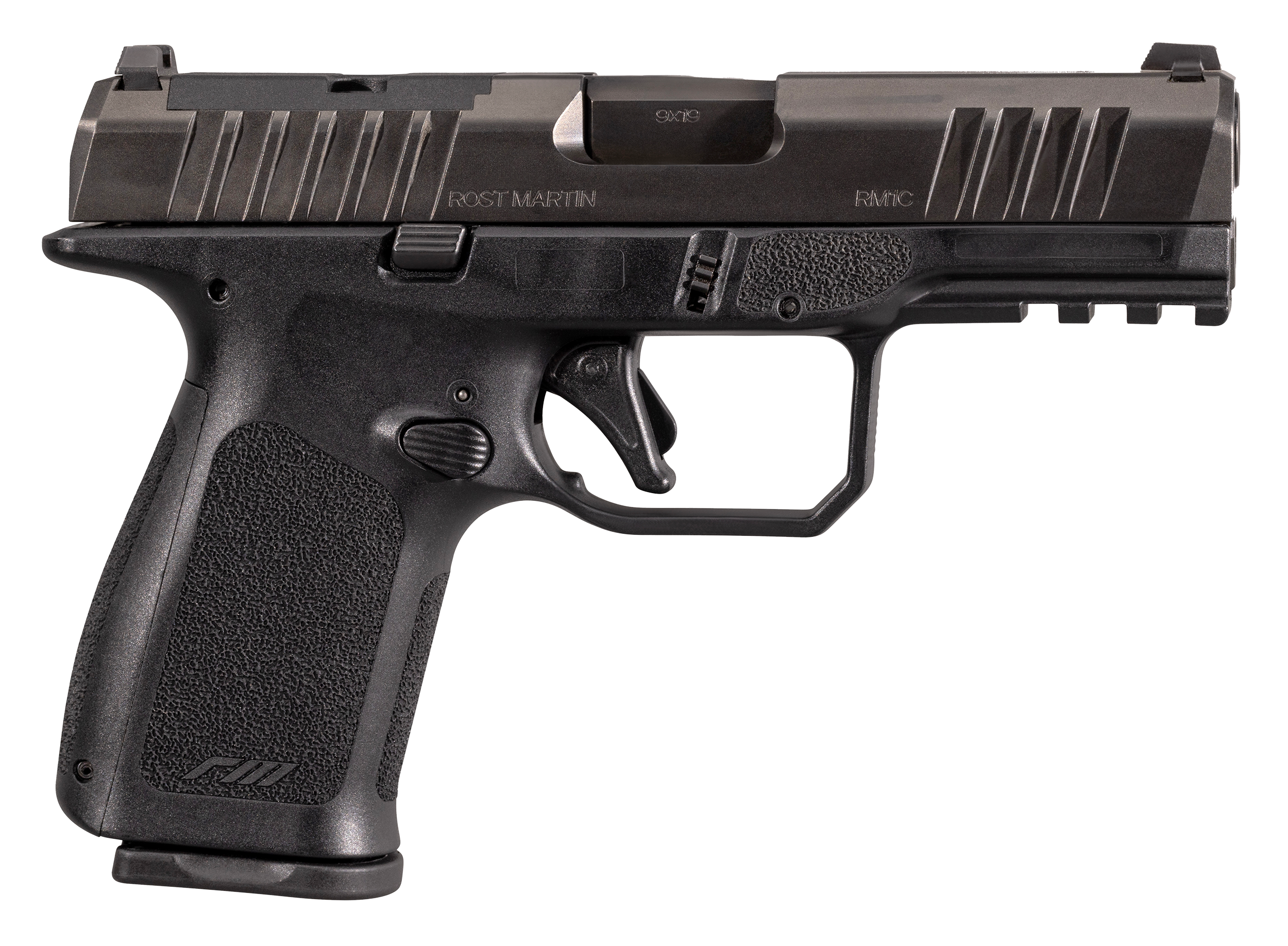 Rost martin rm1cblkosp10ca rm1c ca compliant 9mm luger 10+1 4" black com...-img-0