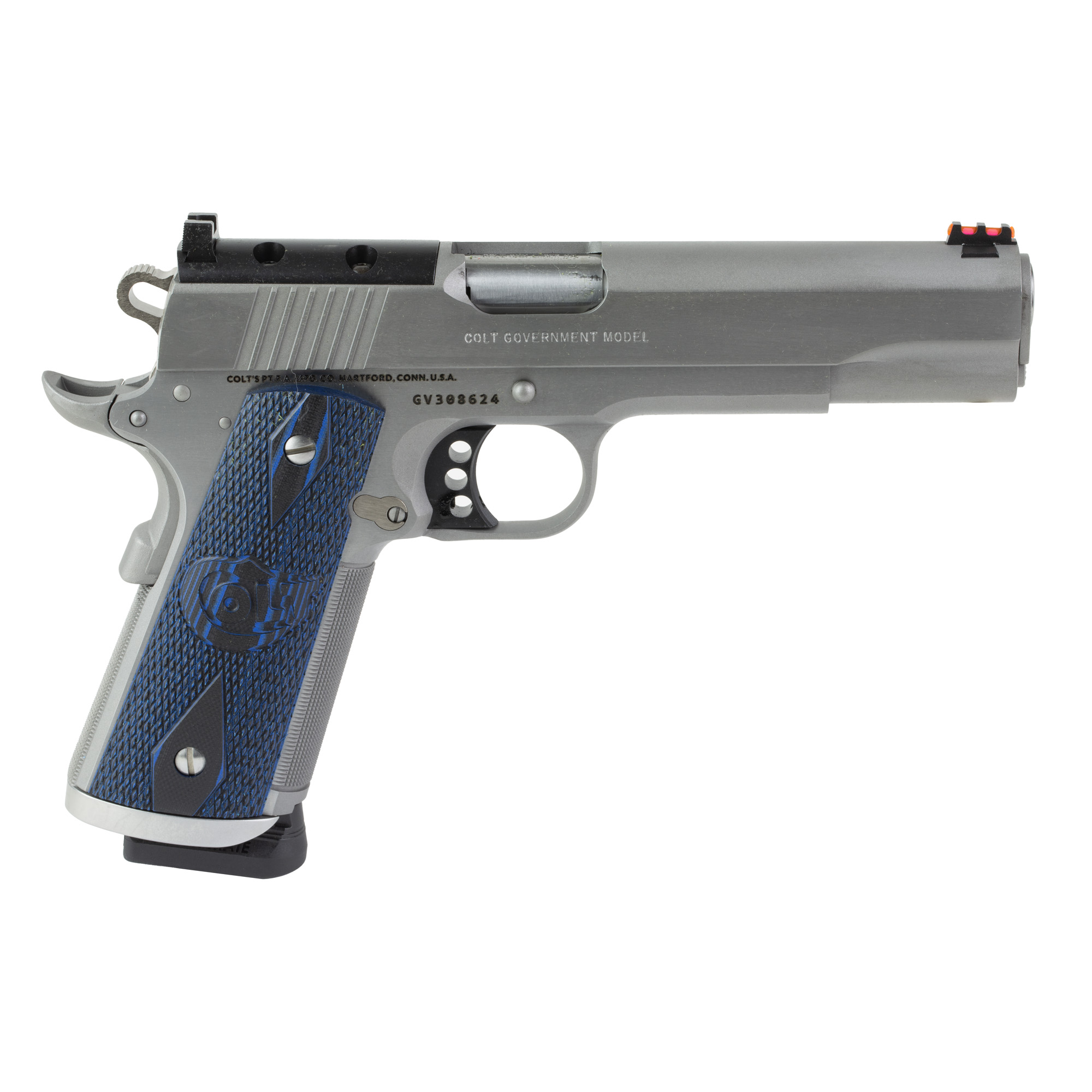 Colt Gold Cup Trophy Or 9mm Luger 5in 9rd Stainless-img-2