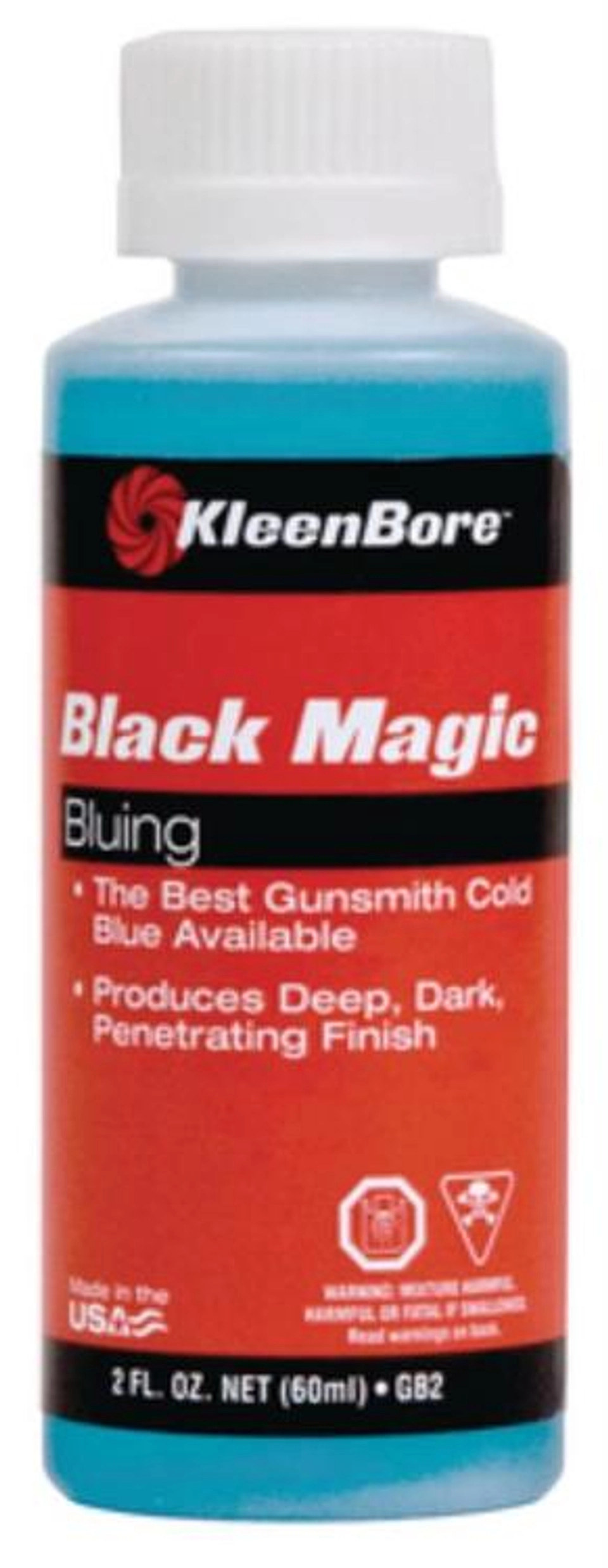 Kleenbore Black Magic Kln Gb2 Blk Bluing Solution 2oz. Bottle Gun