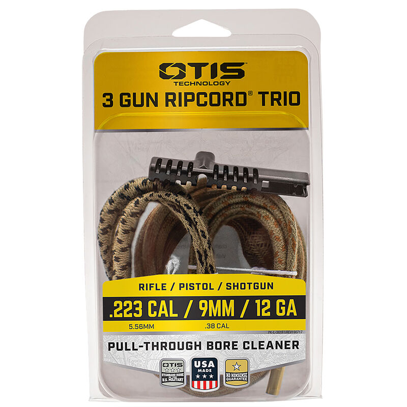 Otis 3 Gun Rip Cord Trio Pack Gun Cleaning Kits & Gun Cleaning
