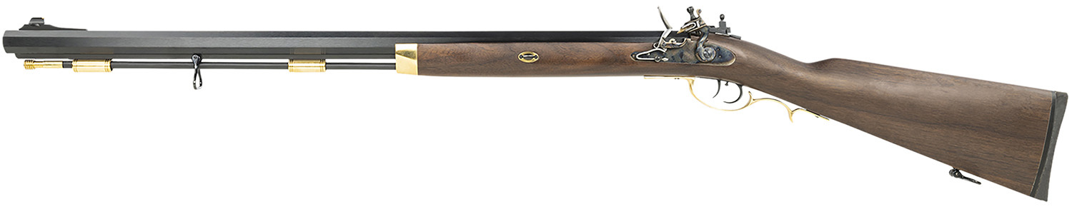 Taylors & company traditional hawken hunter .54 cal flintlock rifle-img-1