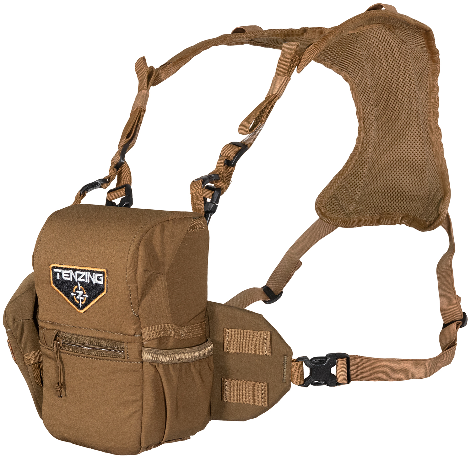 Walkers Game Ear Tenzing Tzgbhbstsm Bino Harness Sml Tan Concealed