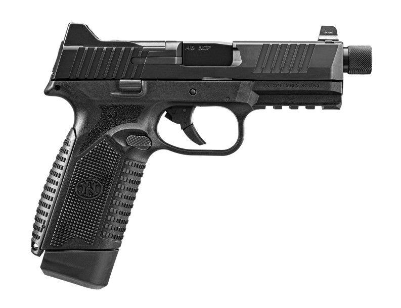 Fn america 545 tactical semiautomatic striker fired full size 45 acp 4.7...-img-0
