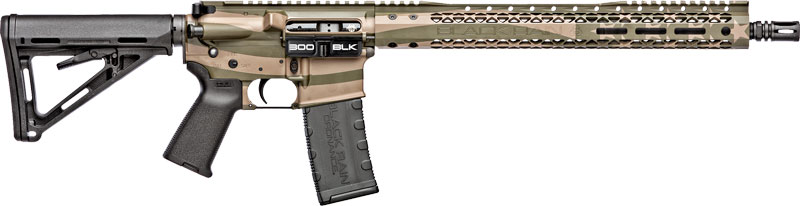 Black rain ordnance patriot ar15 .300 aac blackout 16" 30rd fde-odg flag-img-0