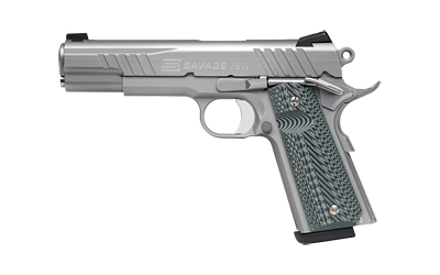 Savage 1911 government .45 acp 5" 7rd stainless steel semi auto pistol-img-0