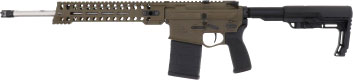 Pofusa rogue .308 win  16.5" 20rd mlok patriot brown-img-1