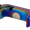 Shield arms premium mag release catch for glk43x right hand peacock blue-img-0