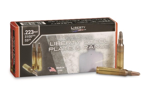 Liberty Steel Plate & Range Ammo 223 Rem 55 gr. Non Lead 20 rd. main image 1