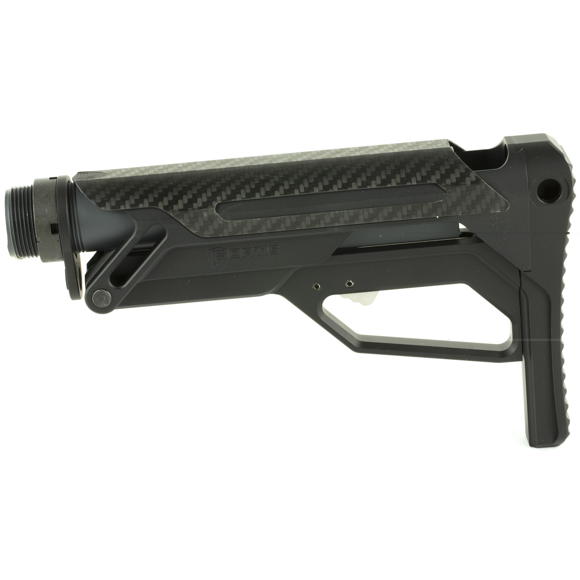 Fortis La Stock Wbuffer Tube Blk Other AR15 Accessories & Parts at