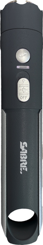 Sabre Stun Gun-flashlight Alarm W- Case 1.720uc Black-img-0