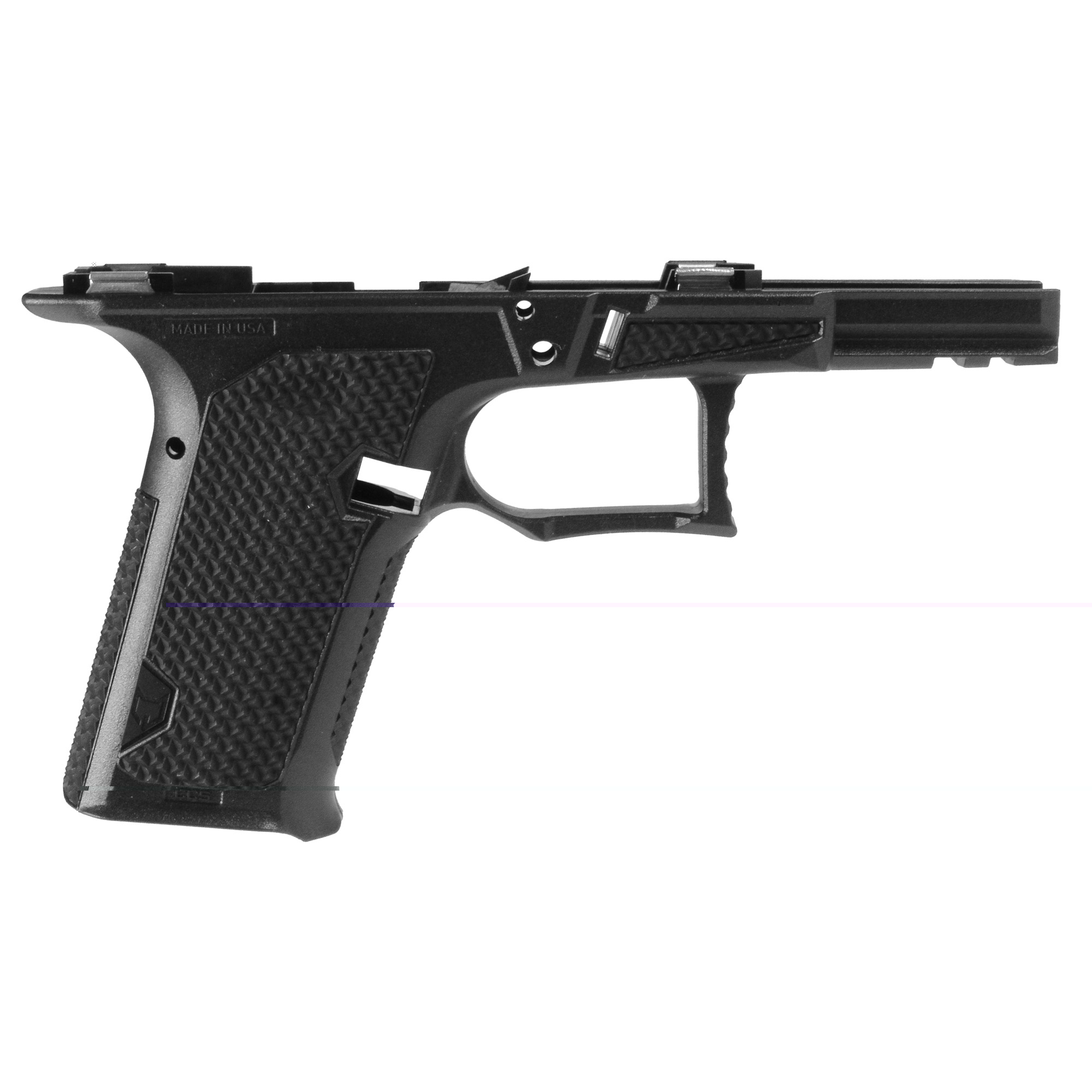 Lwd Dusk Cmpct Txtrd Bare Frame Blk Other AR15 Accessories & Parts at