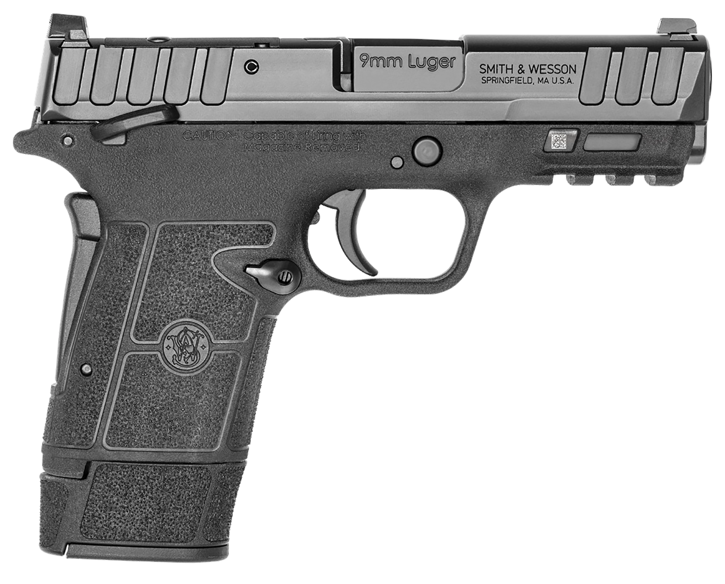 S&w Equalizer Ts 3.675" 9mm Oc 1 10&13 3 15 Rd Mags Bundle Bl Semi