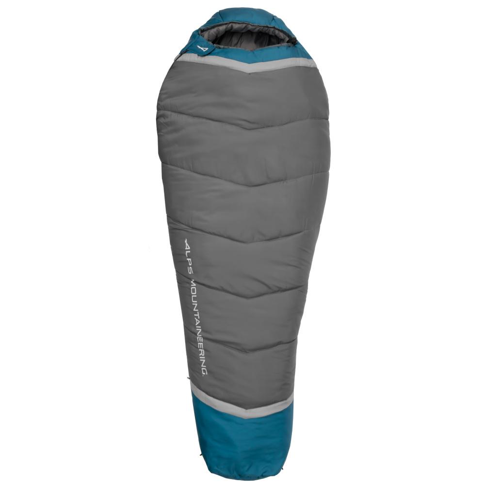Alps Mountaineering Blaze 0 Degree Sleeping Bag Regular 32x80 Charcoal