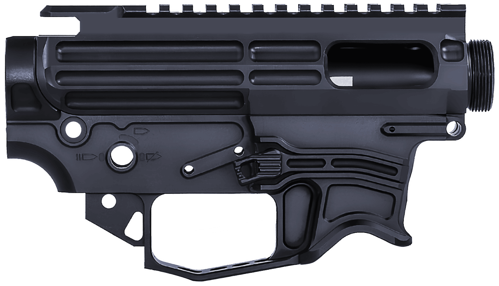 Battle arms xiphos billet 9mm, upper and lower receiver set, glock magaz...-img-0