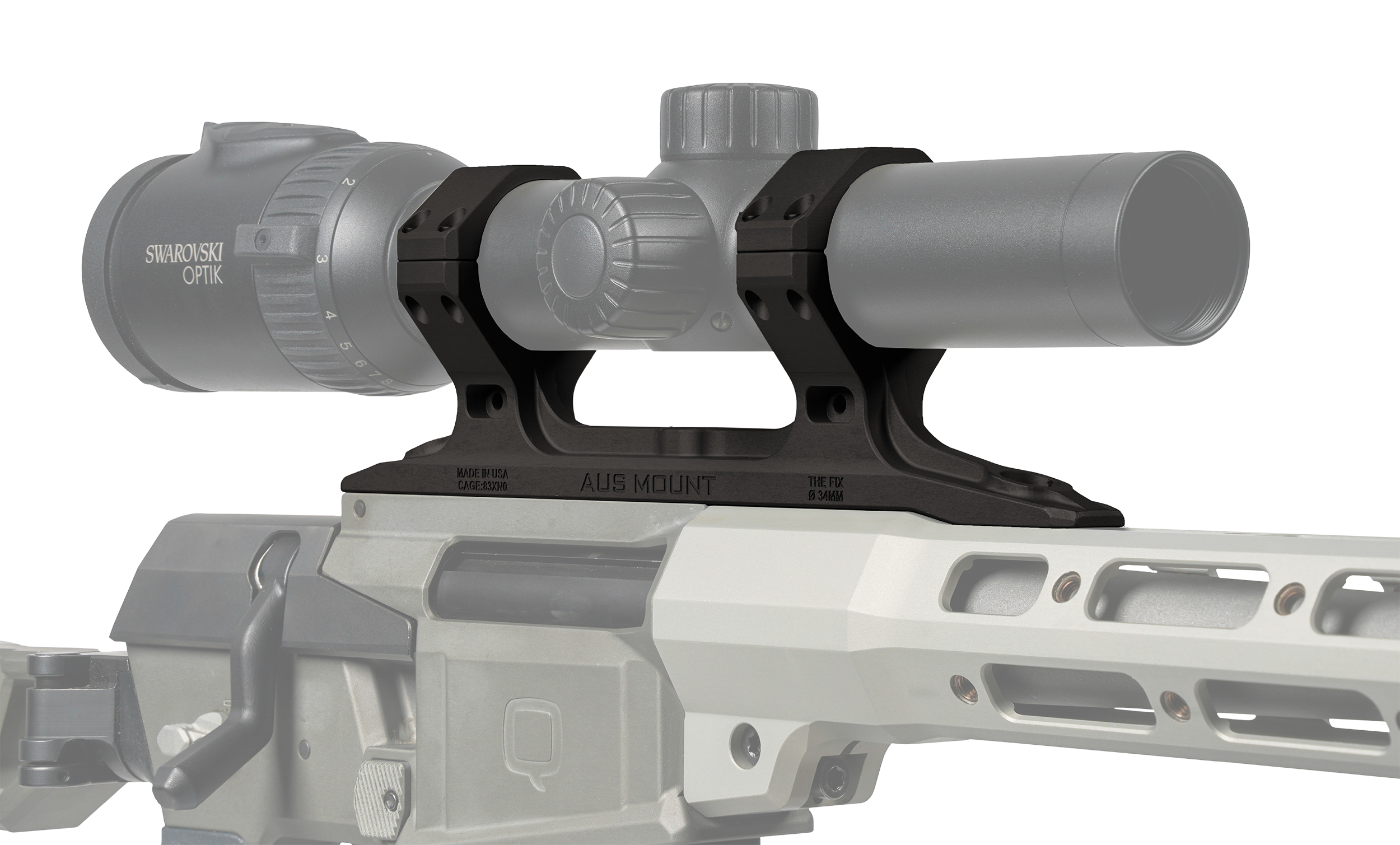 Q llc  aus mount 34mm dia direct the fix blk-img-0