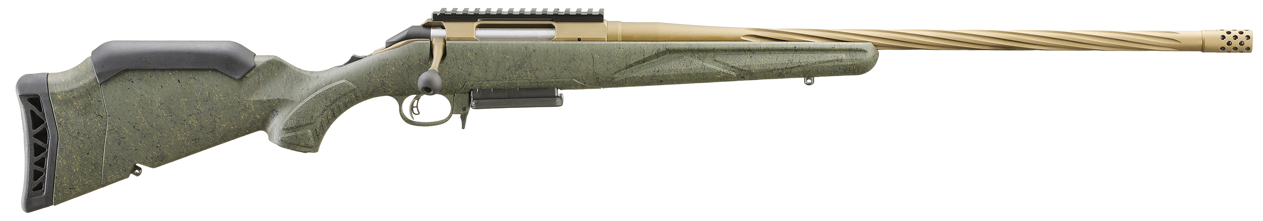 Ruger american predator rifle gen ii .300 win, 22" barrel, 3 rnd - green...-img-0