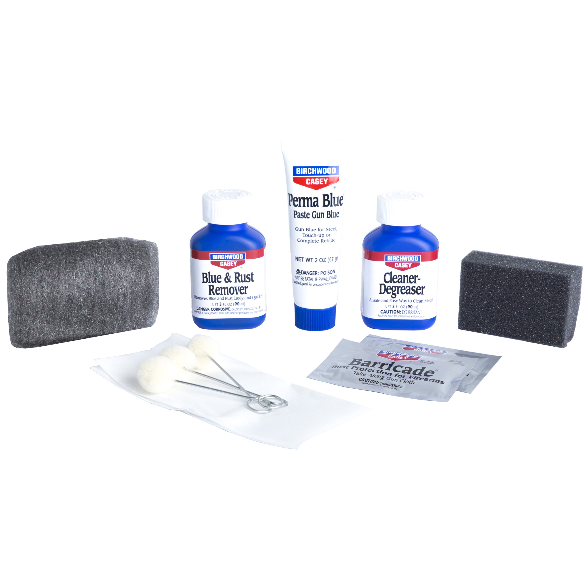 Birchwood Casey Perma Blue Paste Gun Finishing Kit Gun Cleaning Kits